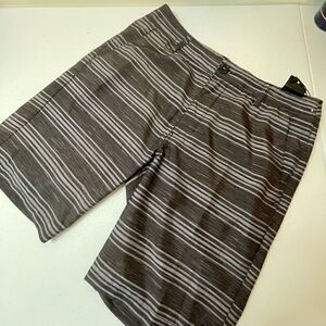 Ripcurl New Boardshorts 32 mens gray black striped